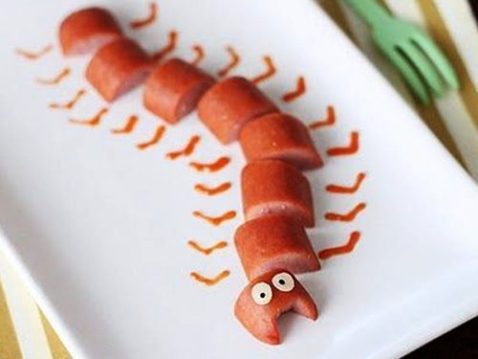 caterpillar sausage